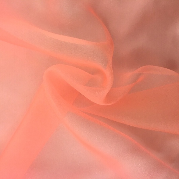 Crystal Organza PEACH